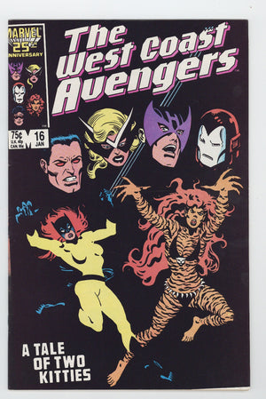 West Coast Avengers Vol 2 16 Mid Grade (1987)