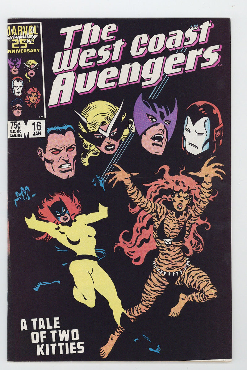 West Coast Avengers Vol 2 16 Mid Grade (1987) 