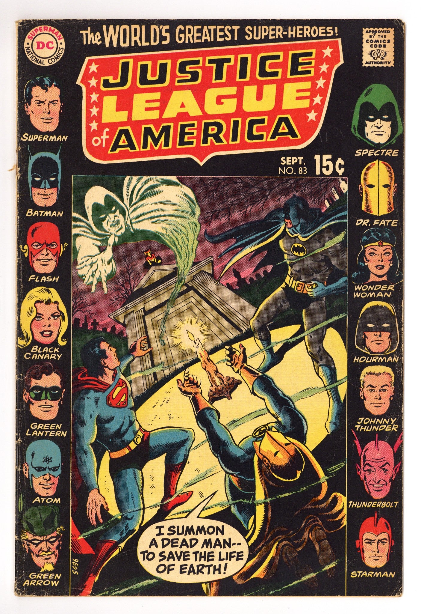 Justice League of America Vol 1 83 VG- (3.5) (1970) 