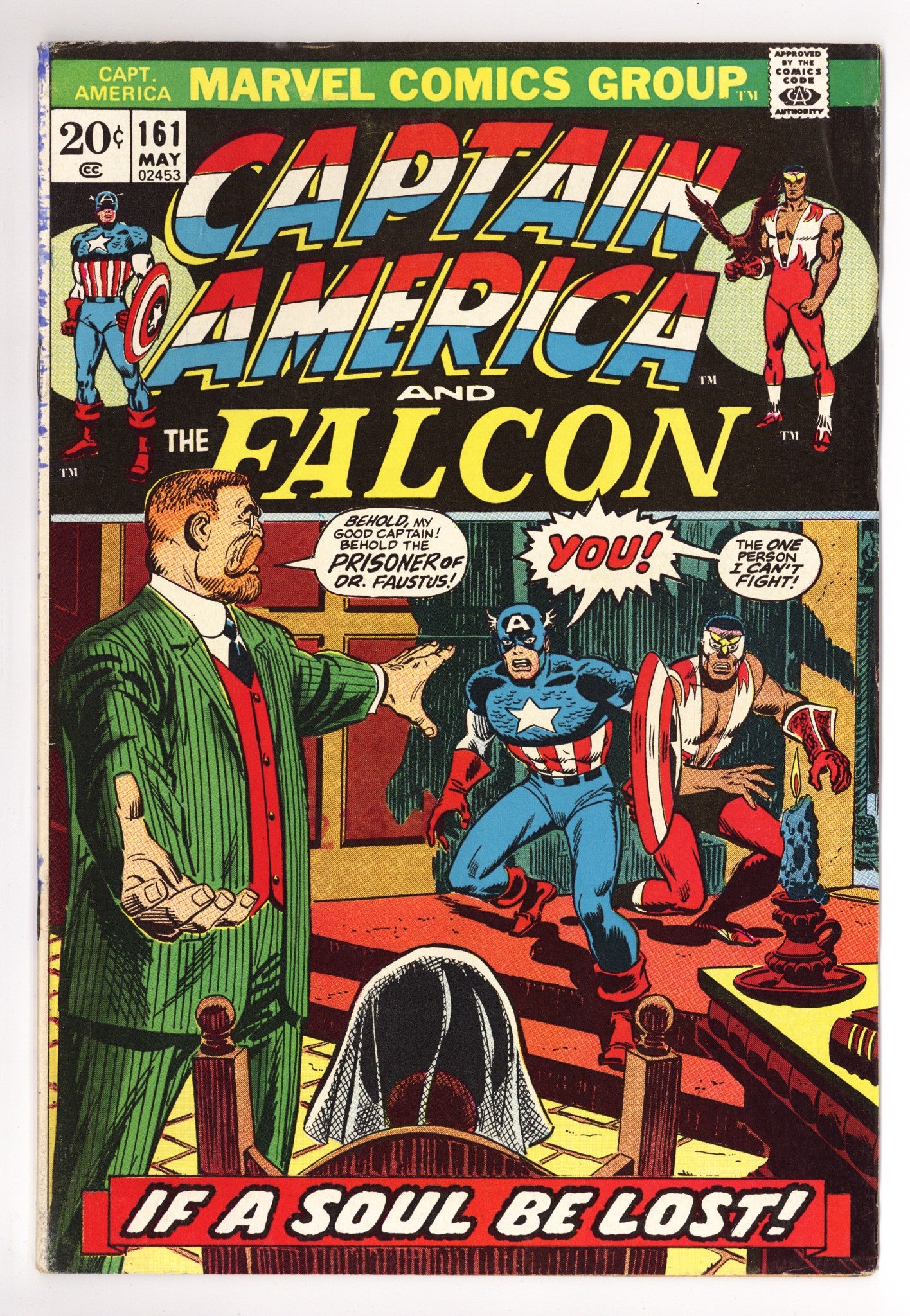 Captain America Vol 1 161 VG (4.0) (1973) 