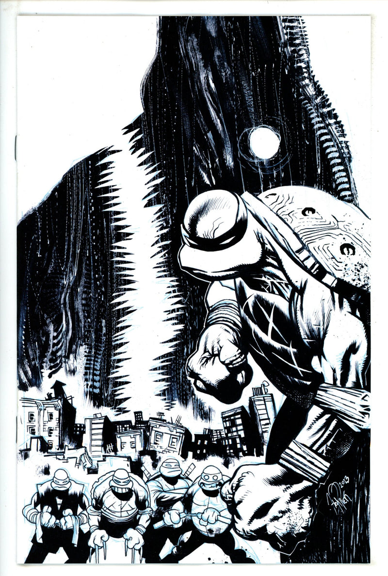 Teenage Mutant Ninja Turtles Vol 5 148 Harren Virgin B&W Incentive Variant NM- (2024)