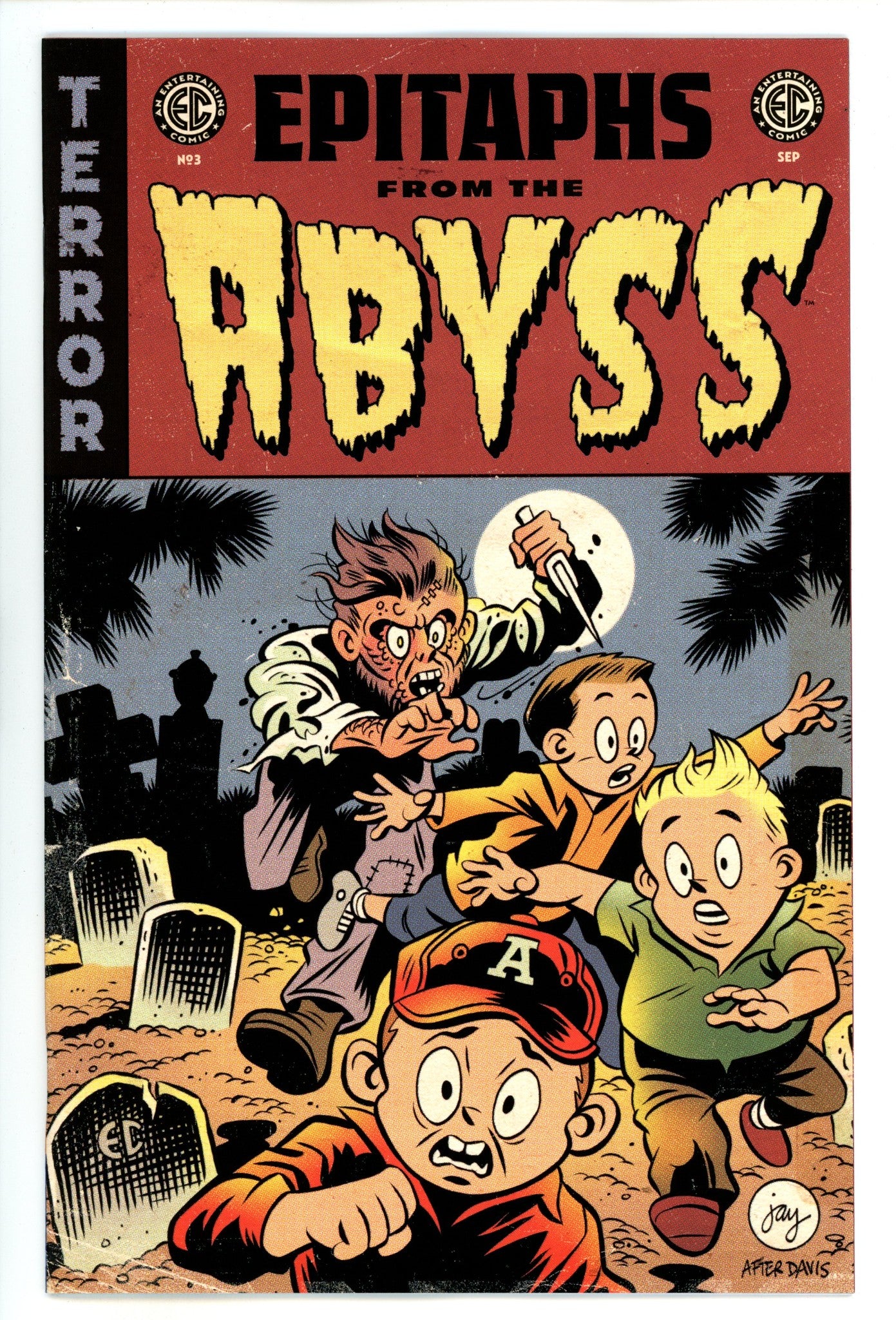 EC Epitaphs From The Abyss 3 Stephens Homage Incentive Variant NM (2024)