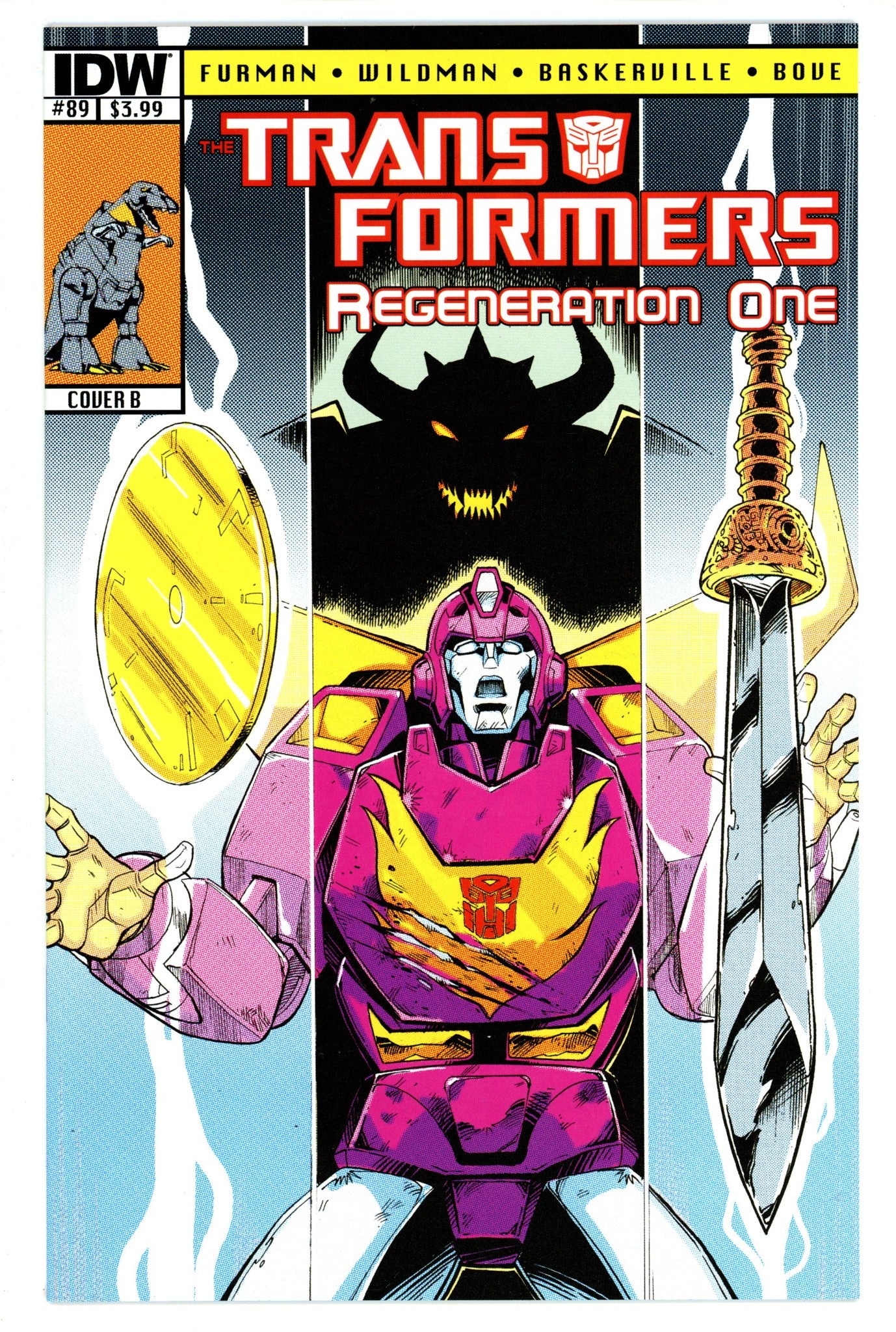 Transformers: Regeneration One 89 High Grade (2013) Guidi Variant 