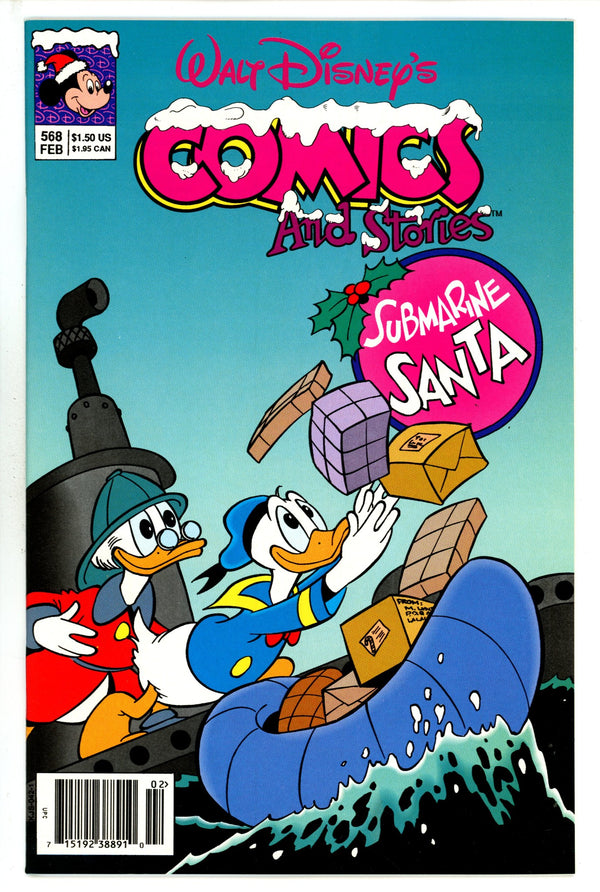Walt Disney's Comics and Stories 568 NM- (1992)