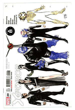 X-Force Vol 6 20 High Grade (2021) Cassara Design Variant