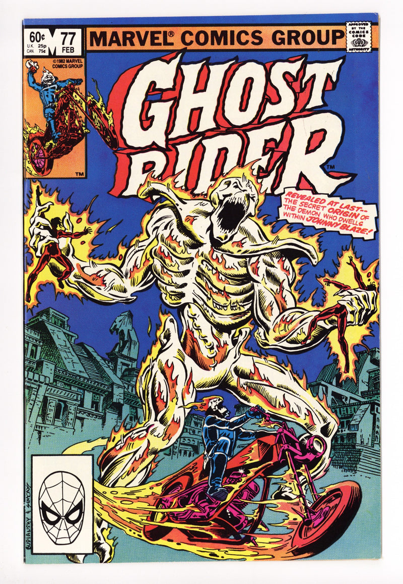 Ghost Rider Vol 1 77 VF (8.0) (1983) 