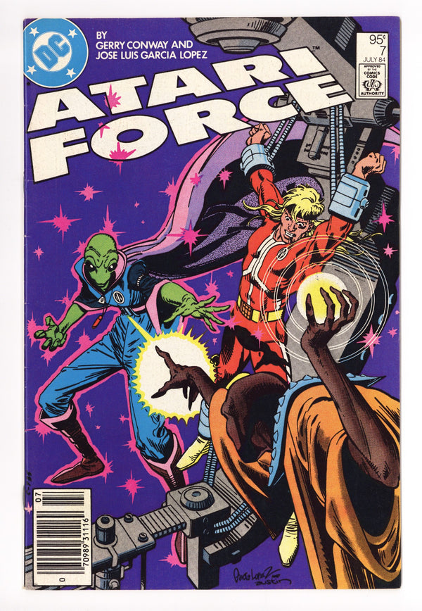 Atari Force   7  Mid Grade   (1984)     Canadian Price Variant