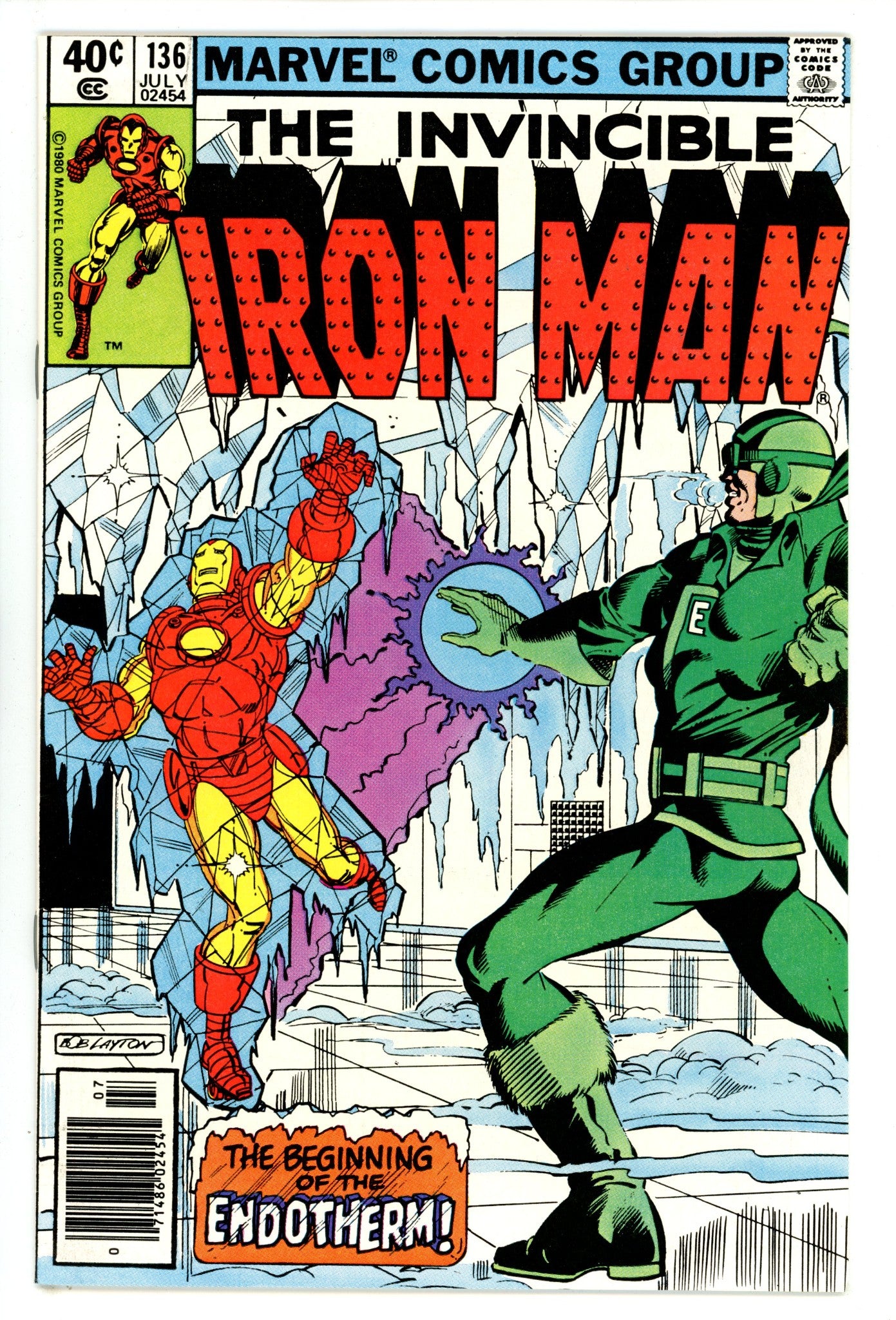 Iron Man Vol 1 136 VF/NM (9.0) (1980) Newsstand 