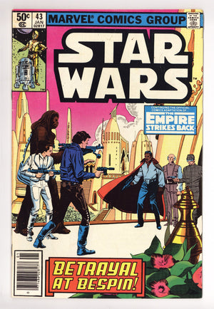 Star Wars Vol 1 43 FN (6.0) (1981) Newsstand