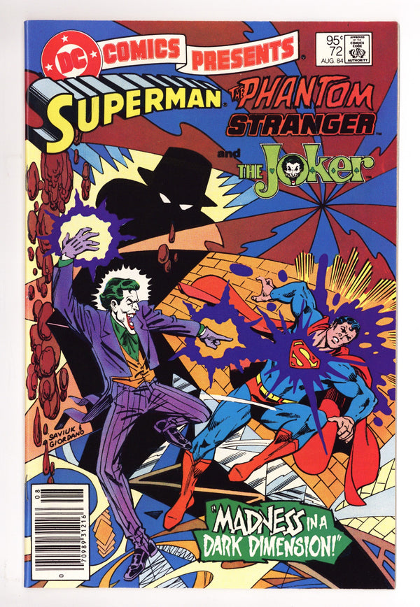 DC Comics Presents Vol 1 72 NM- (9.2) (1984) Canadian Price Variant