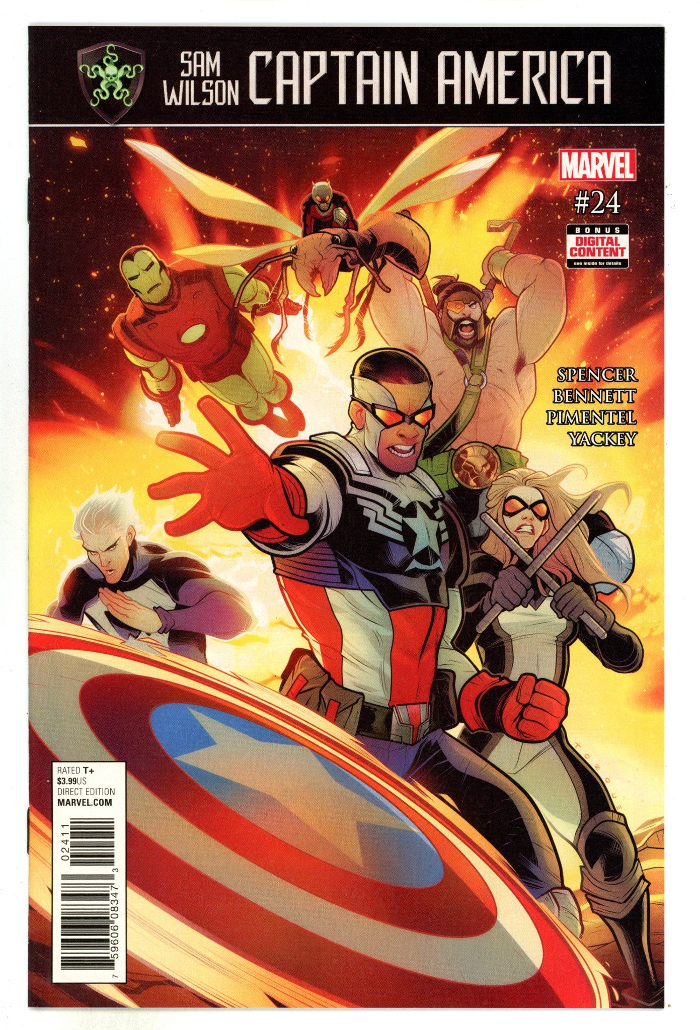 Captain America: Sam Wilson 24 High Grade (2017) 