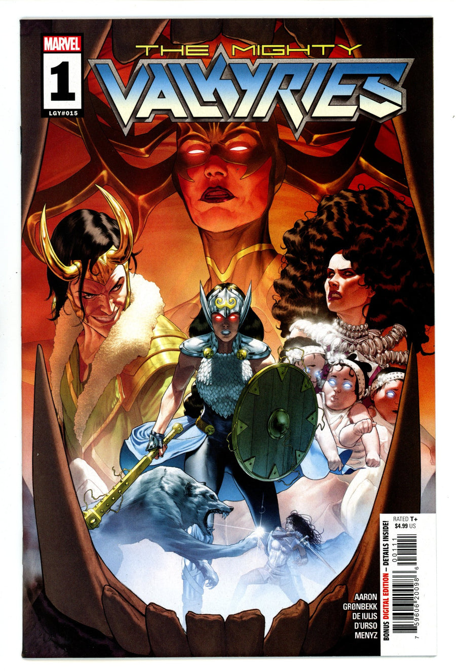 The Mighty Valkyries 1 (15) High Grade (2021) 