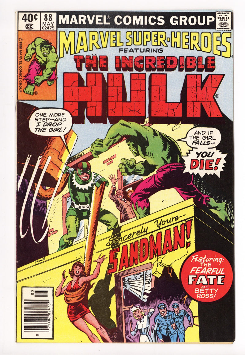 Marvel Super-Heroes Vol 1 88 Mid Grade (1980) Newsstand 