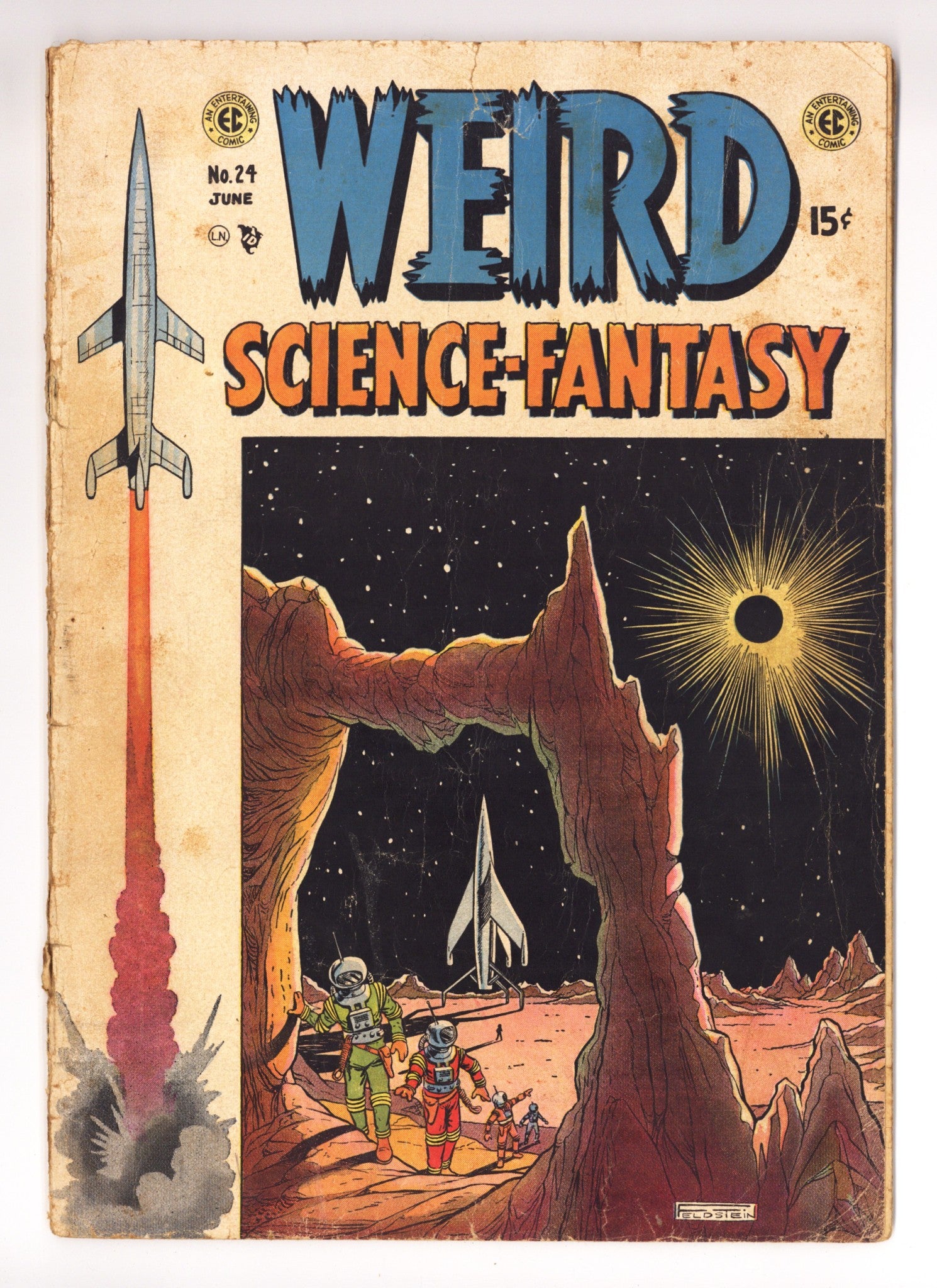Weird Science-Fantasy Vol 1 24 FR (1.0) Cover Detached (1954) 