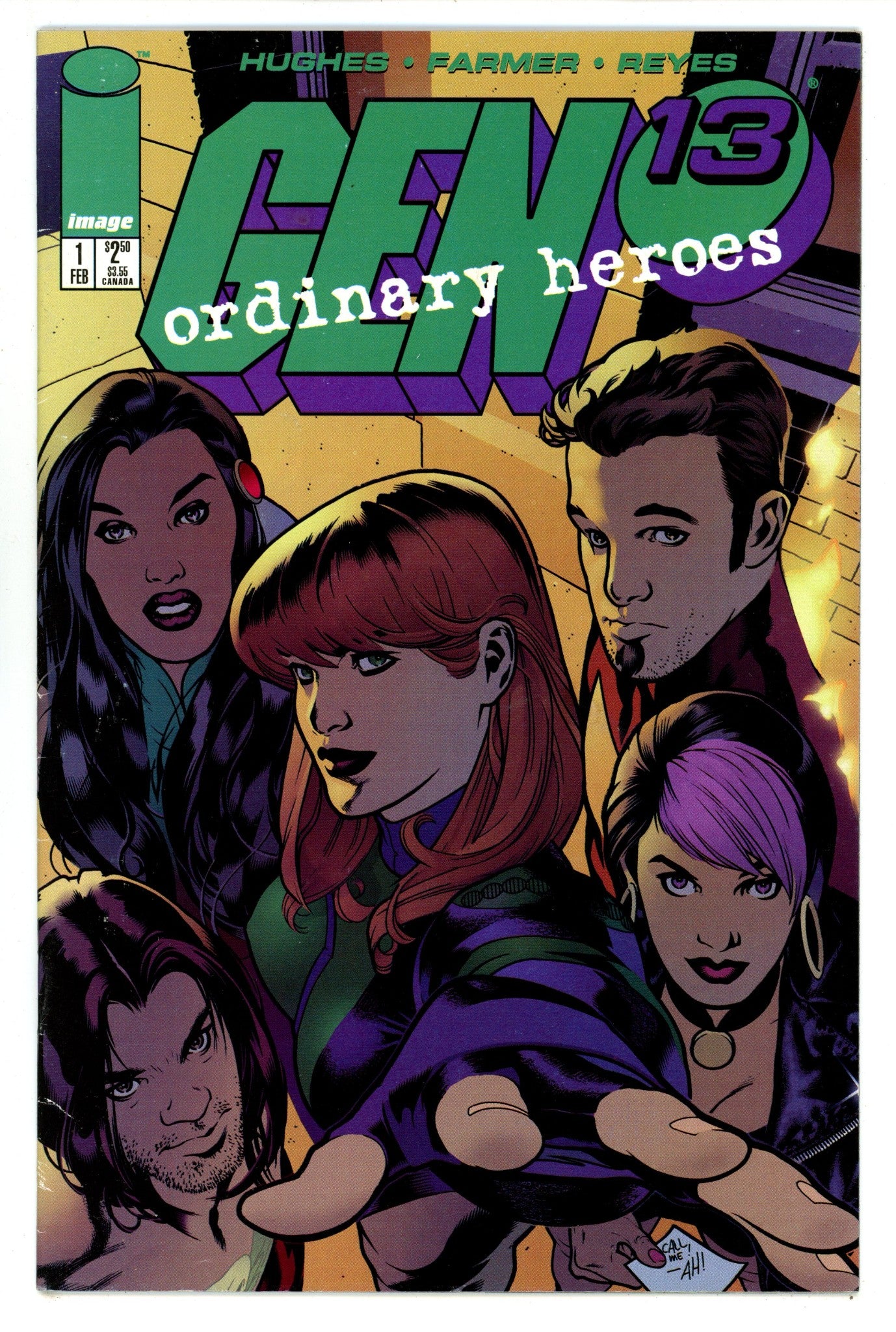 Gen 13: Ordinary Heroes 1 Mid Grade (1996) 