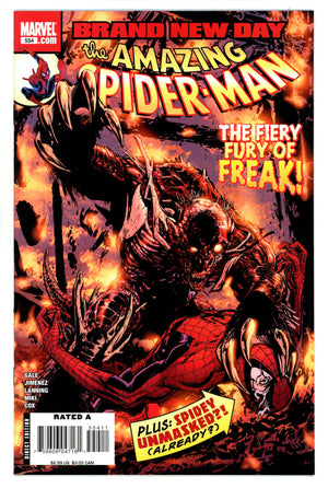 The Amazing Spider-Man Vol 2 554 VF+ (8.5) (2008)