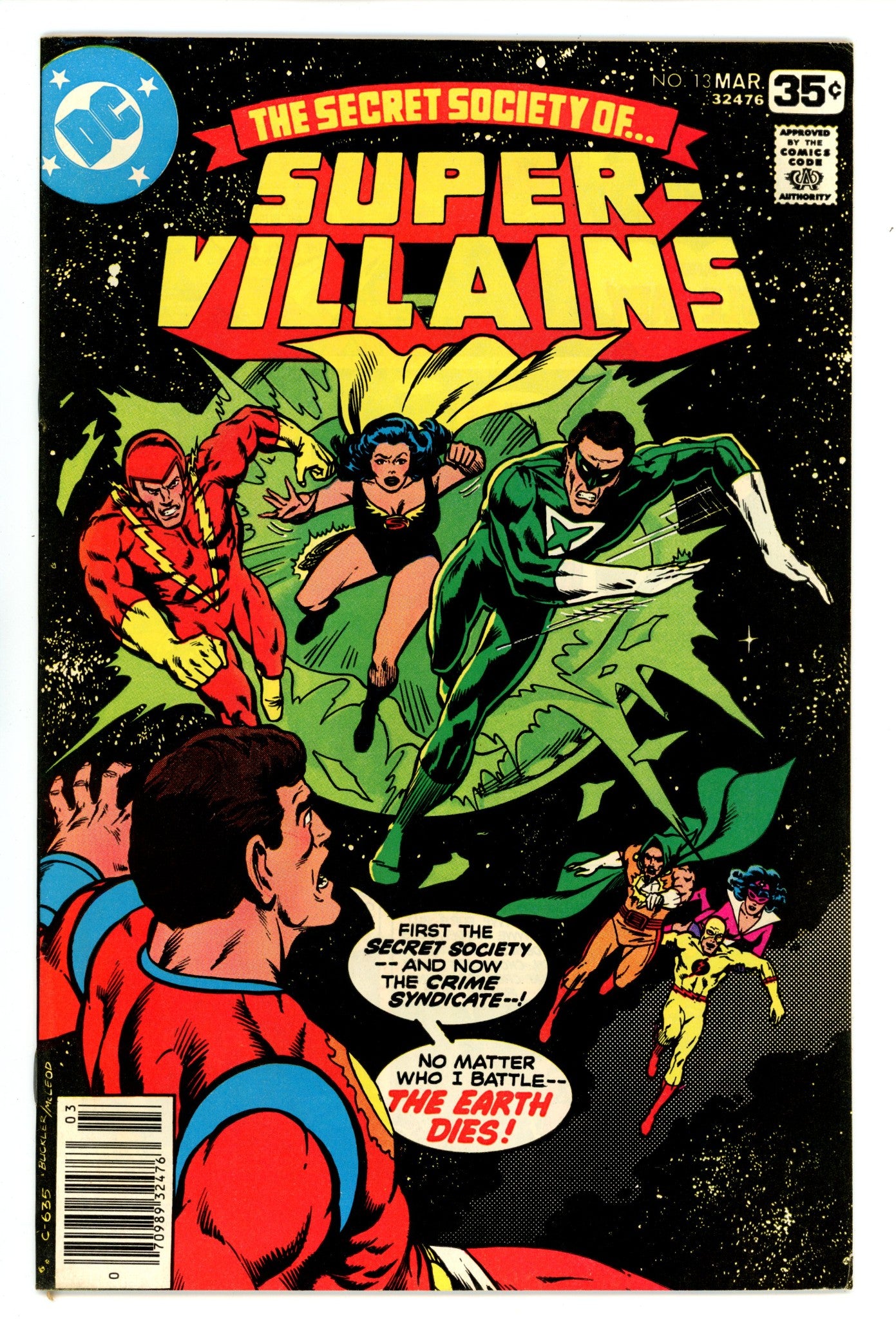Secret Society of Super-Villains 13 Mid Grade (1978)