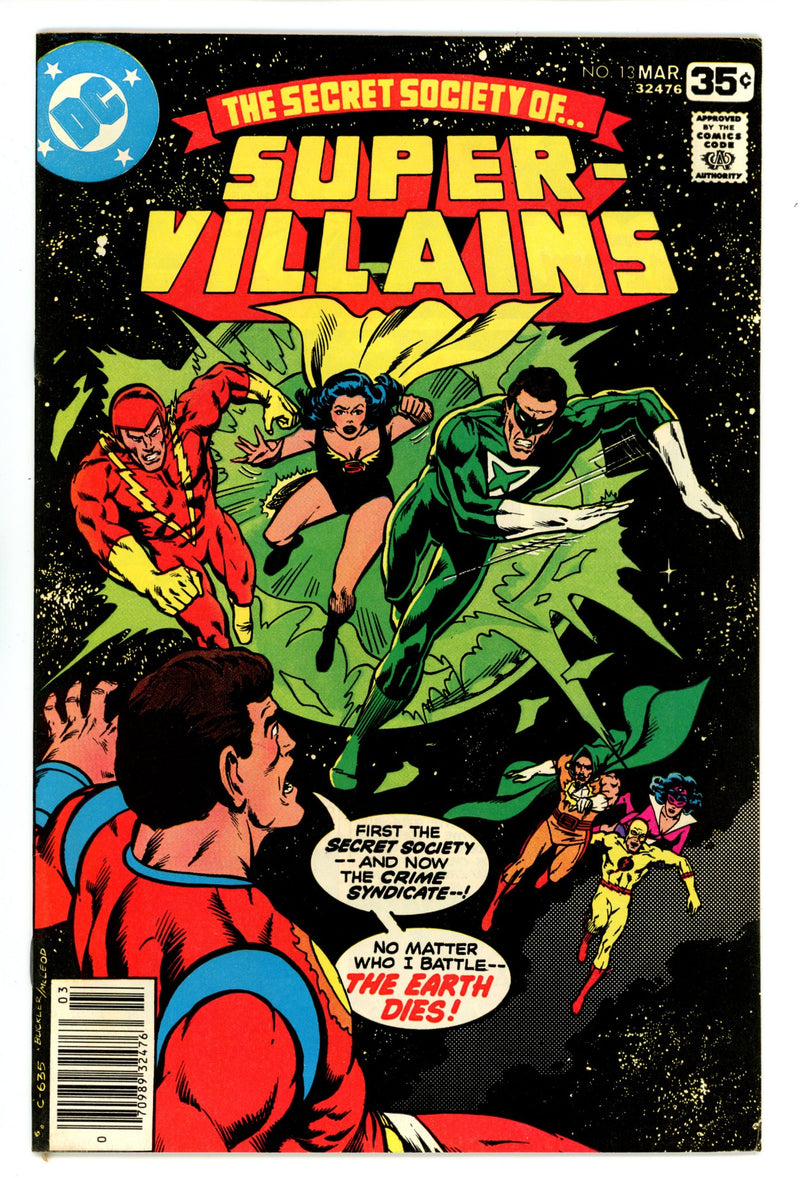 Secret Society of Super-Villains 13 Mid Grade (1978)