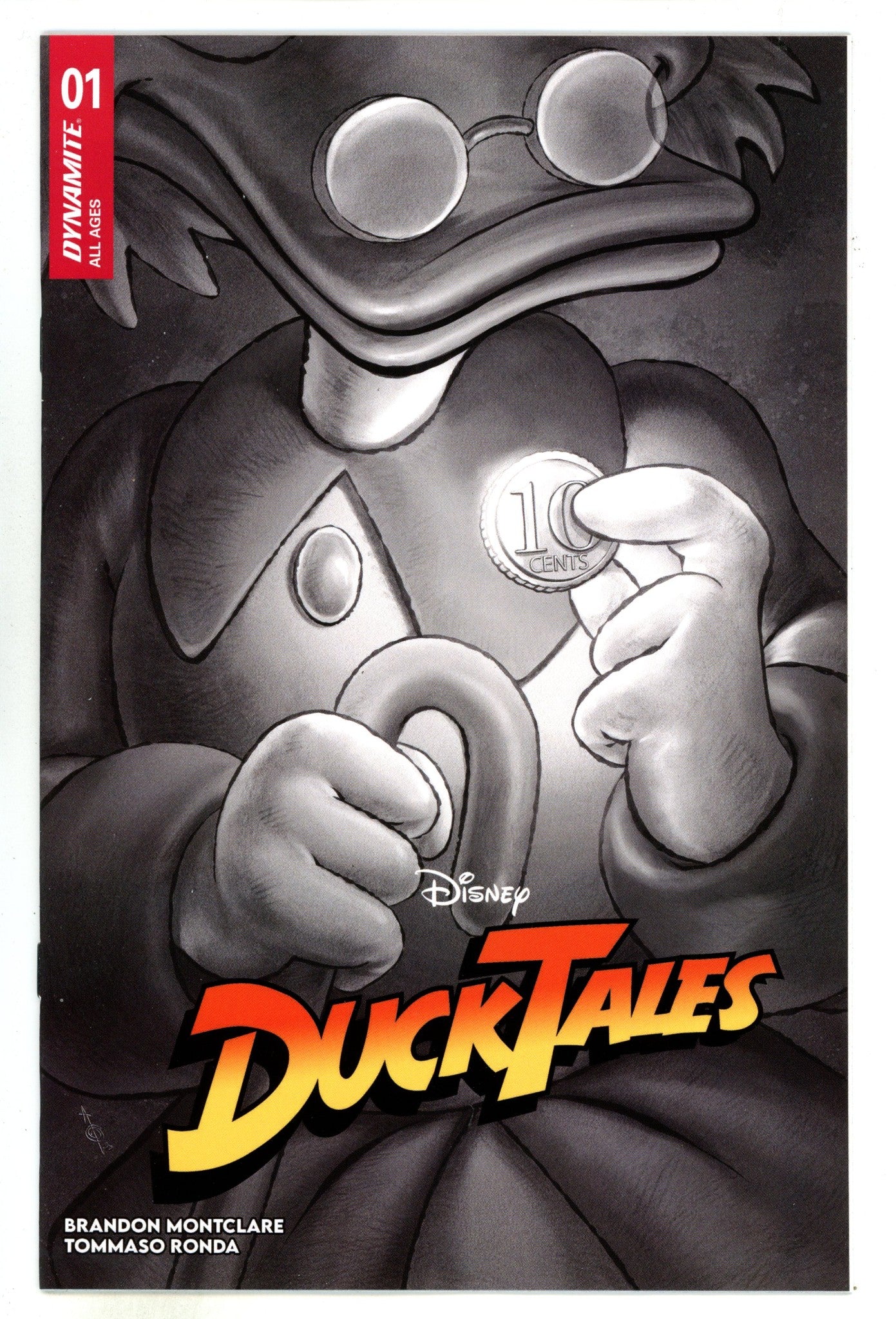 Ducktales 1 Quah B&W Incentive Variant (2024)