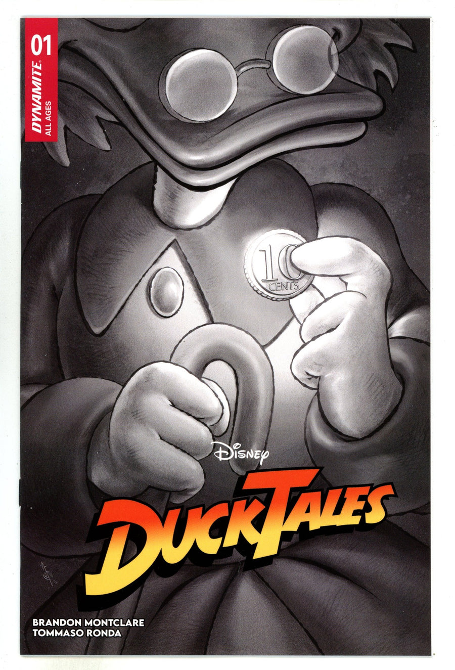Ducktales 1 Quah B&W Incentive Variant (2024)