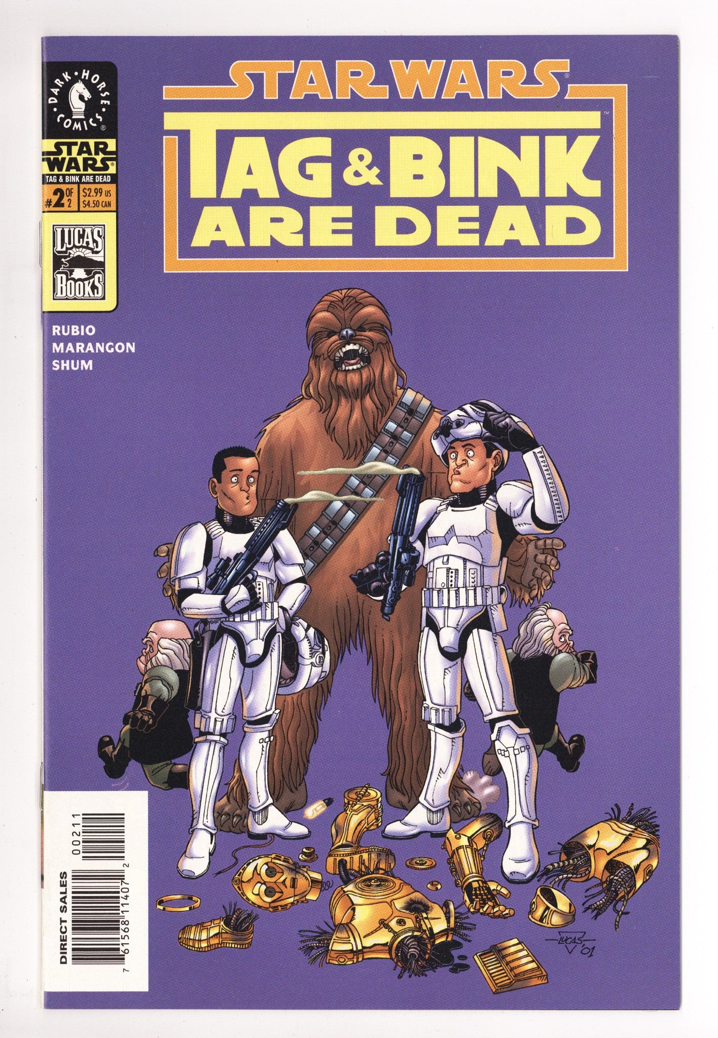 Star Wars: Tag & Bink Are Dead 2 High Grade (2001) 
