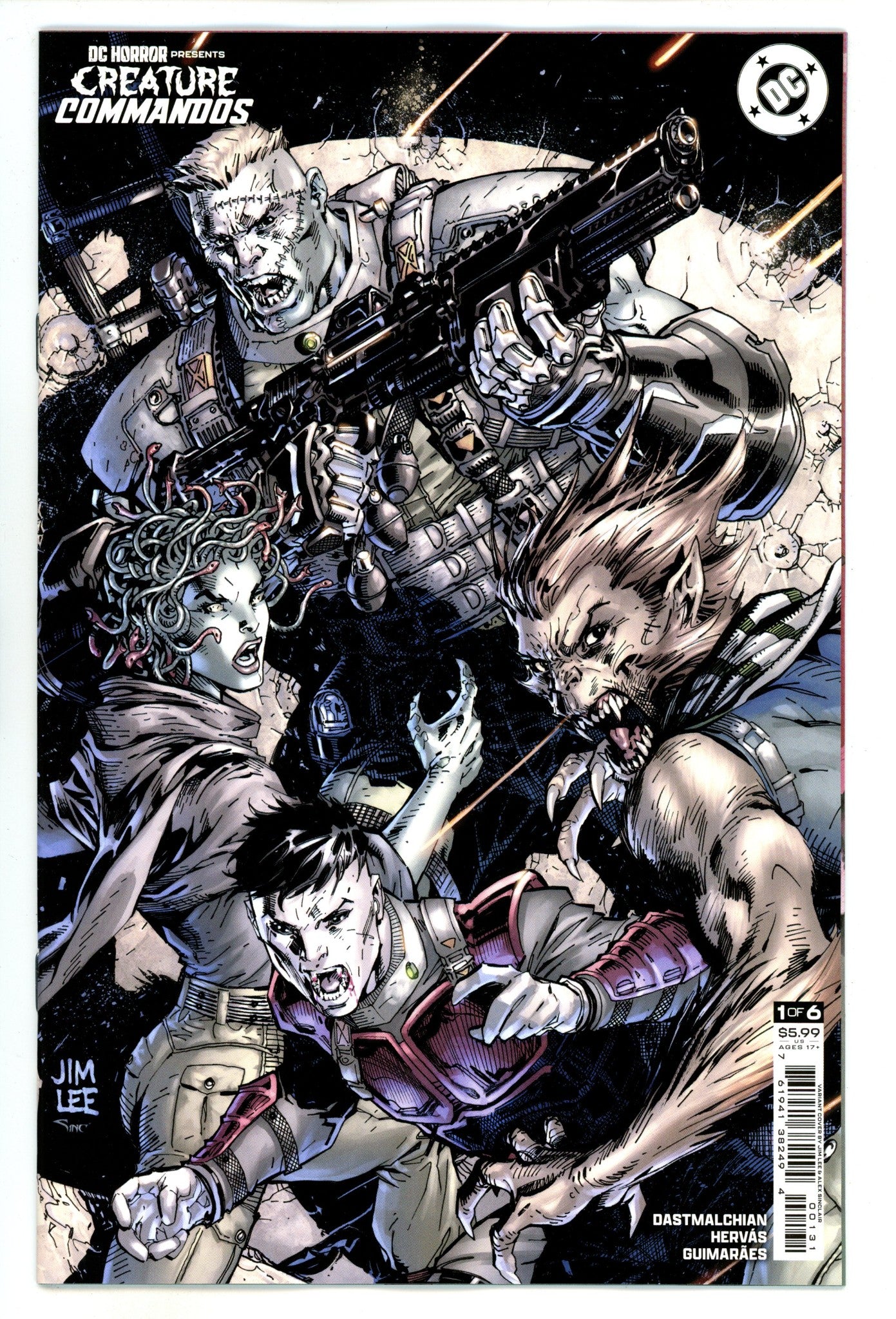 DC Horror Presents Creature Commandos 1 Lee Variant (2024)