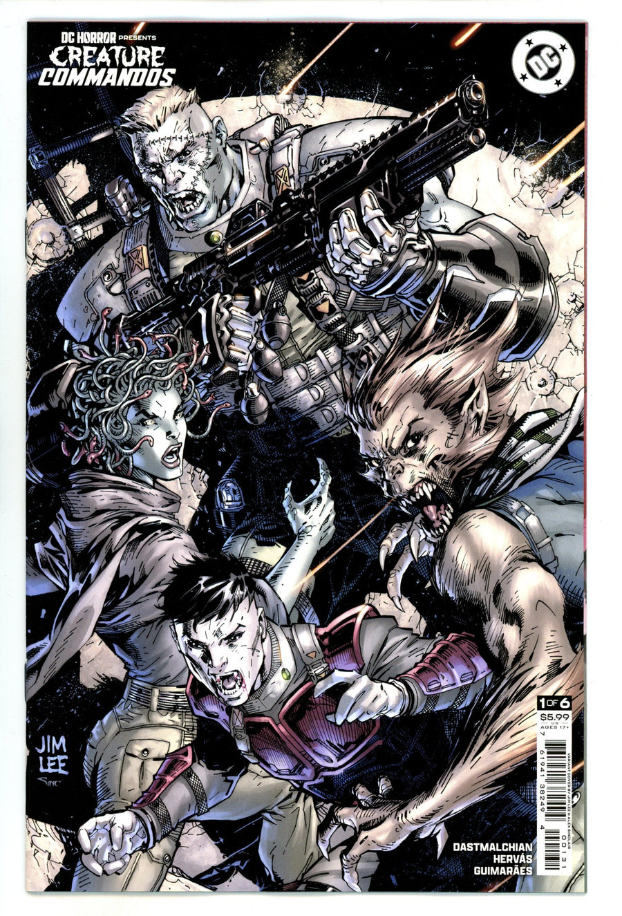DC Horror Presents Creature Commandos 1 Lee Variant (2024)