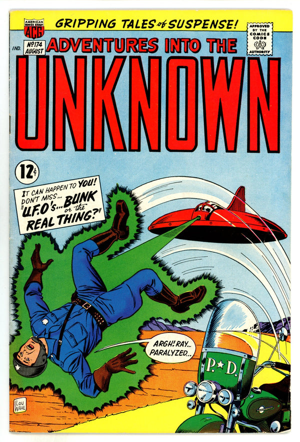 Adventures into the Unknown 174 FN/VF (7.0) (1967)