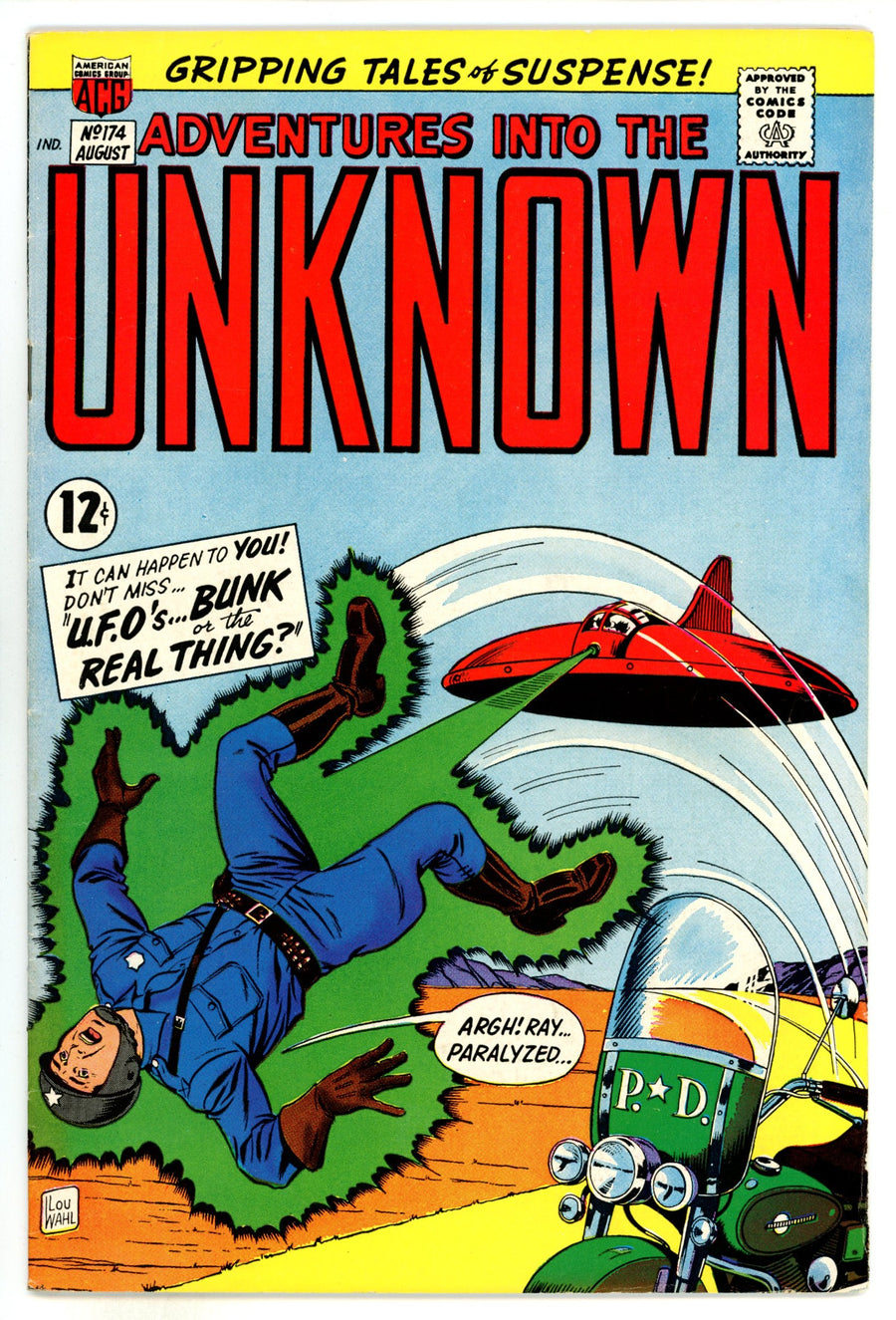 Adventures into the Unknown 174 FN/VF (7.0) (1967) 