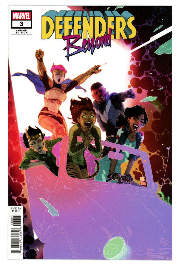 Defenders: Beyond 3 High Grade (2022) Caldwell Variant