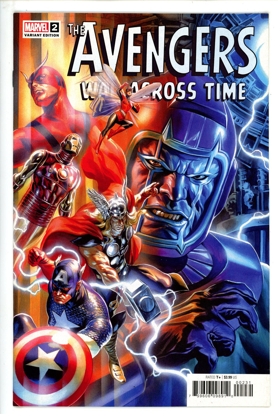 The Avengers: War Across Time 2 VF/NM (9.0) (2023) Massafera Incentive Variant 