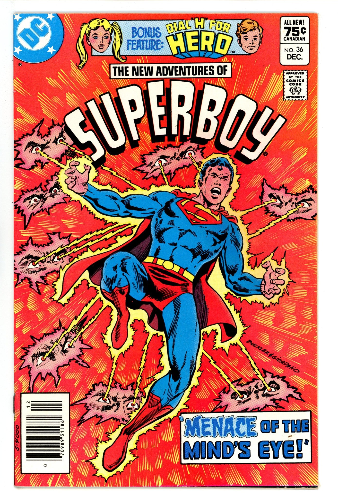The New Adventures of Superboy 36 VG (4.0) (1982) Canadian Price Variant 