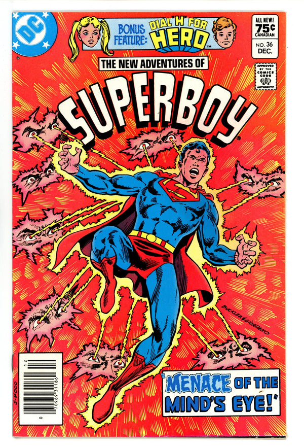 The New Adventures of Superboy 36 VG (4.0) (1982) Canadian Price Variant