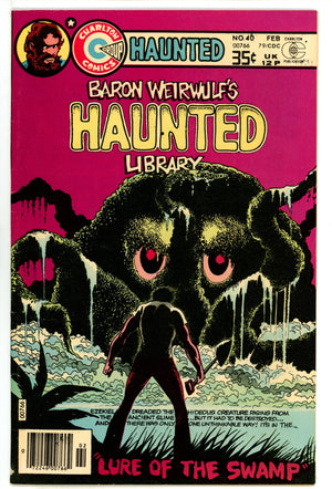 Haunted 40 Mid Grade lower staple detached cover (1979) 