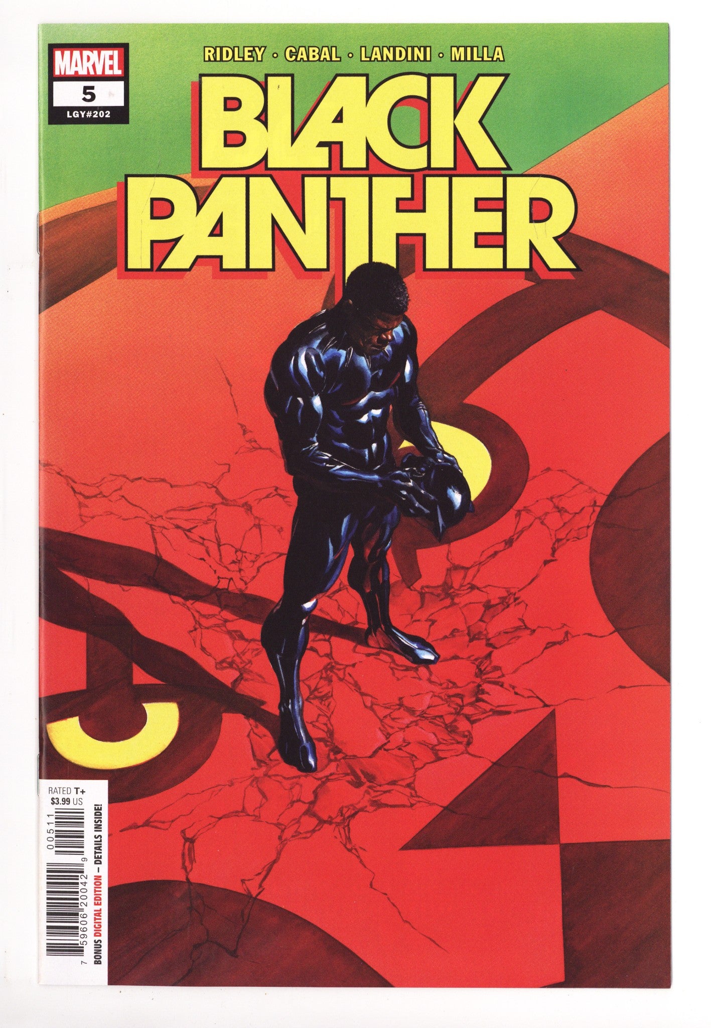 Black Panther Vol 8 5 (202) High Grade (2022) 