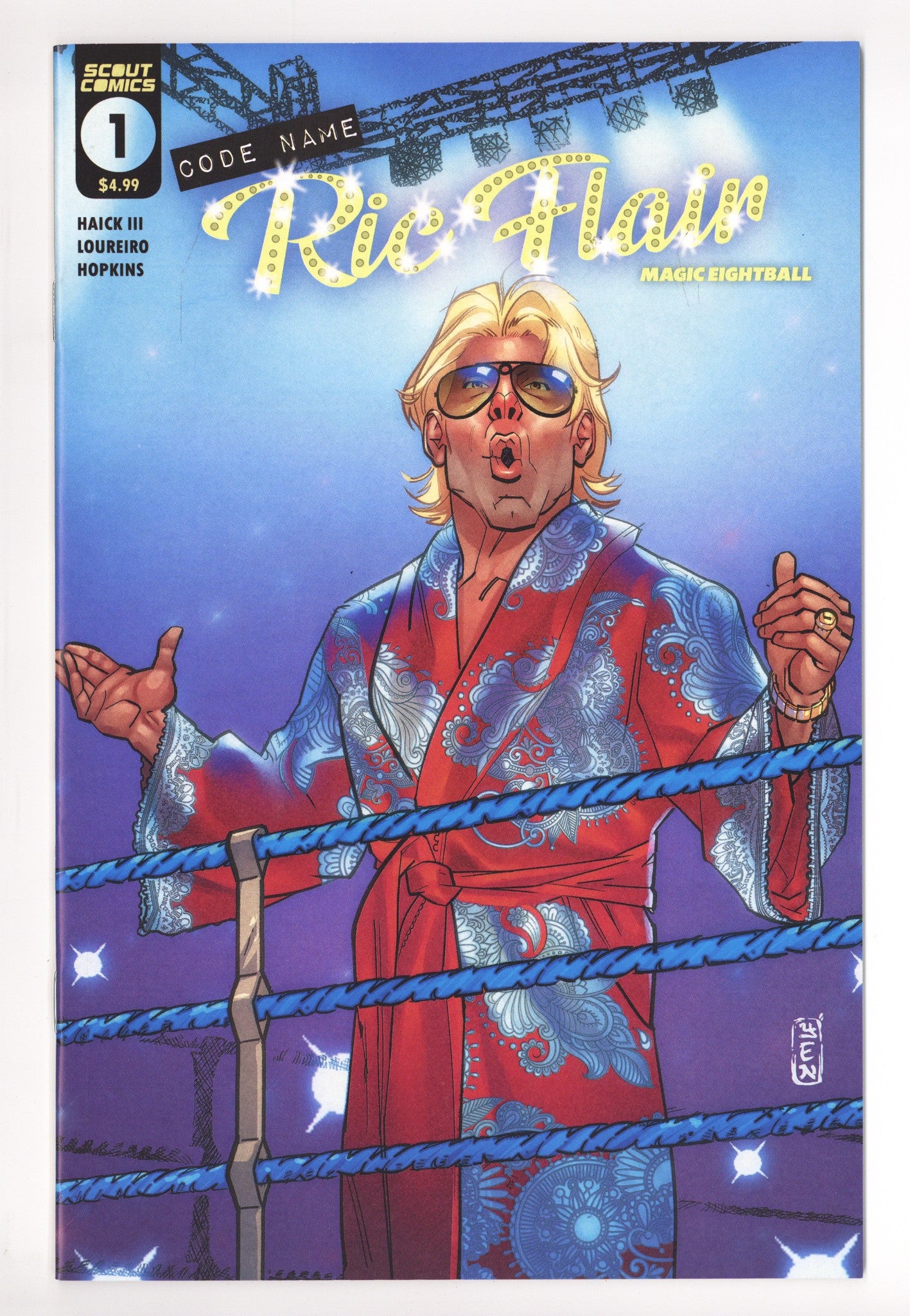 Codename Ric Flair: Magic Eightball 1 High Grade (2023) Duarte Variant 