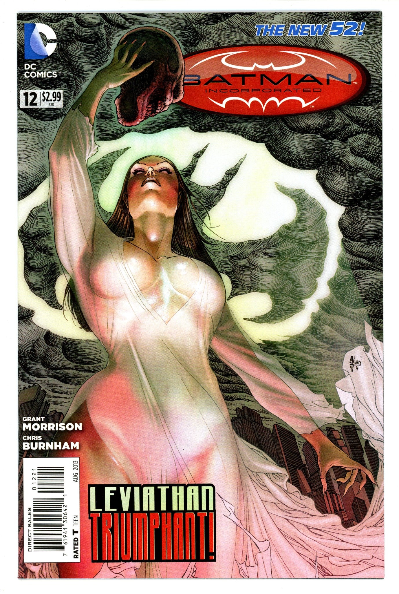 Batman Incorporated Vol 2 12 NM- (9.2) (2013) March Variant 