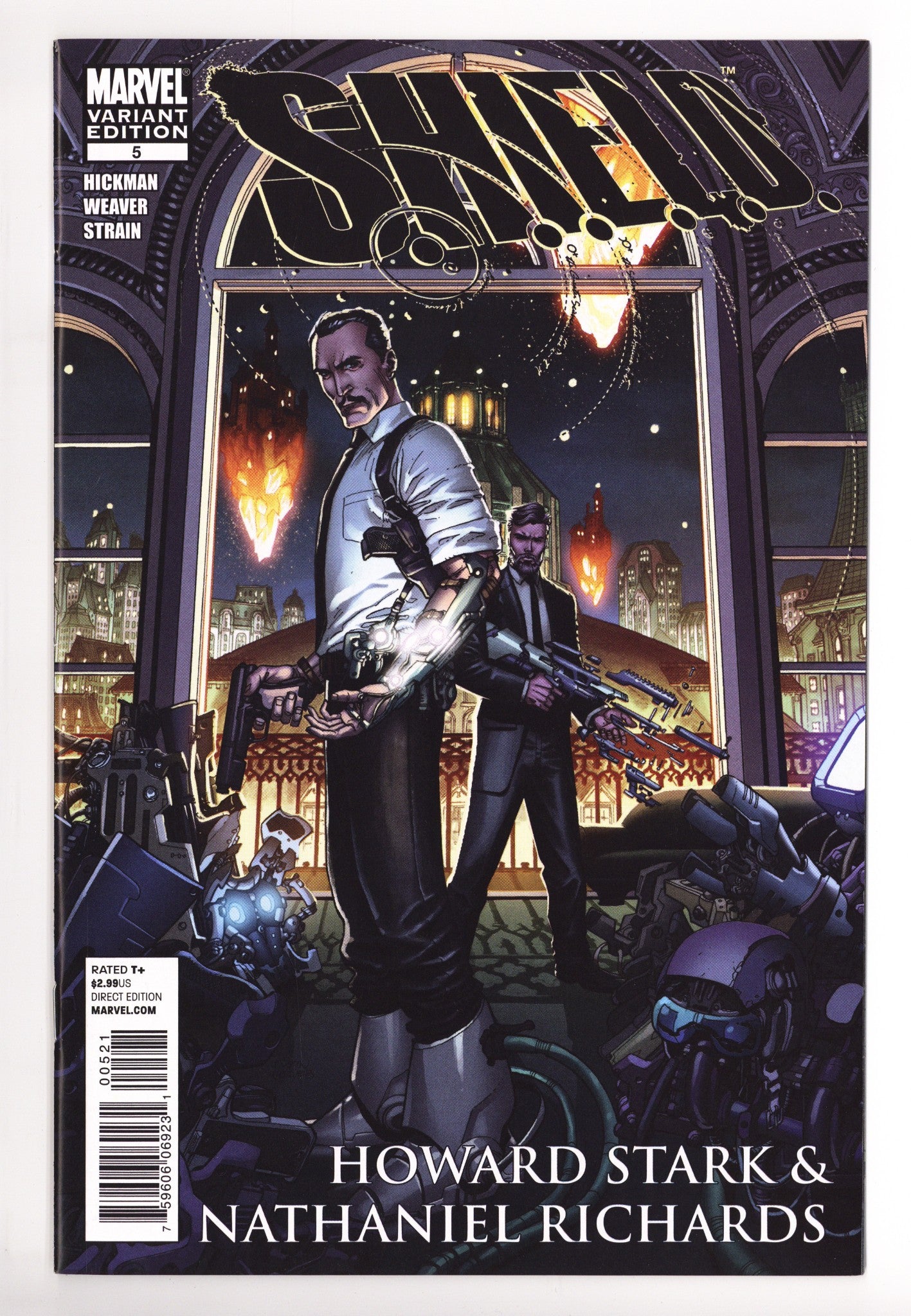 S.H.I.E.L.D. Vol 1 5 High Grade (2011) Weaver Variant 