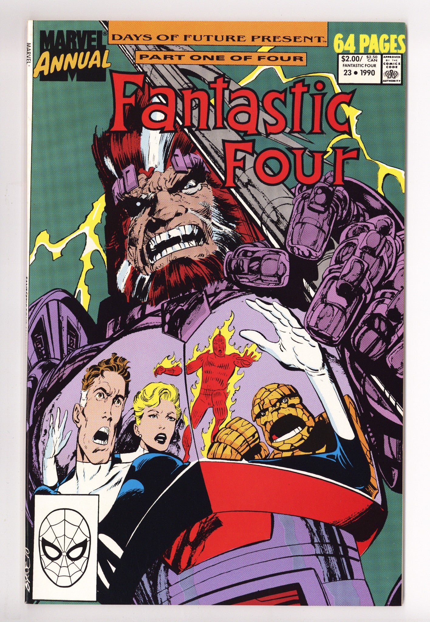 Fantastic Four Annual Vol 1 23 High Grade (1990) 