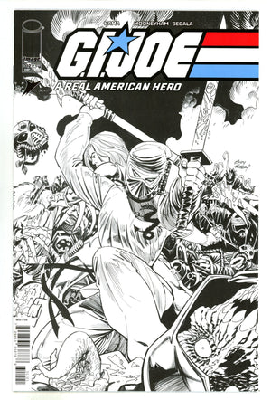 G.I. Joe A Real American Hero 312 Kubert B&W Variant (2024)
