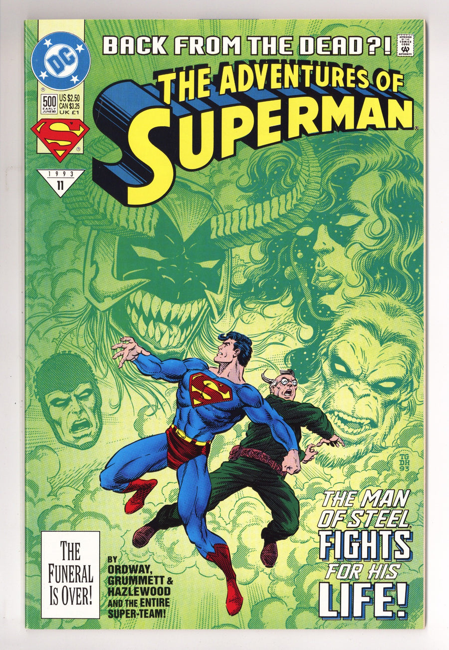 Adventures of Superman Vol 1 500 High Grade (1993) 