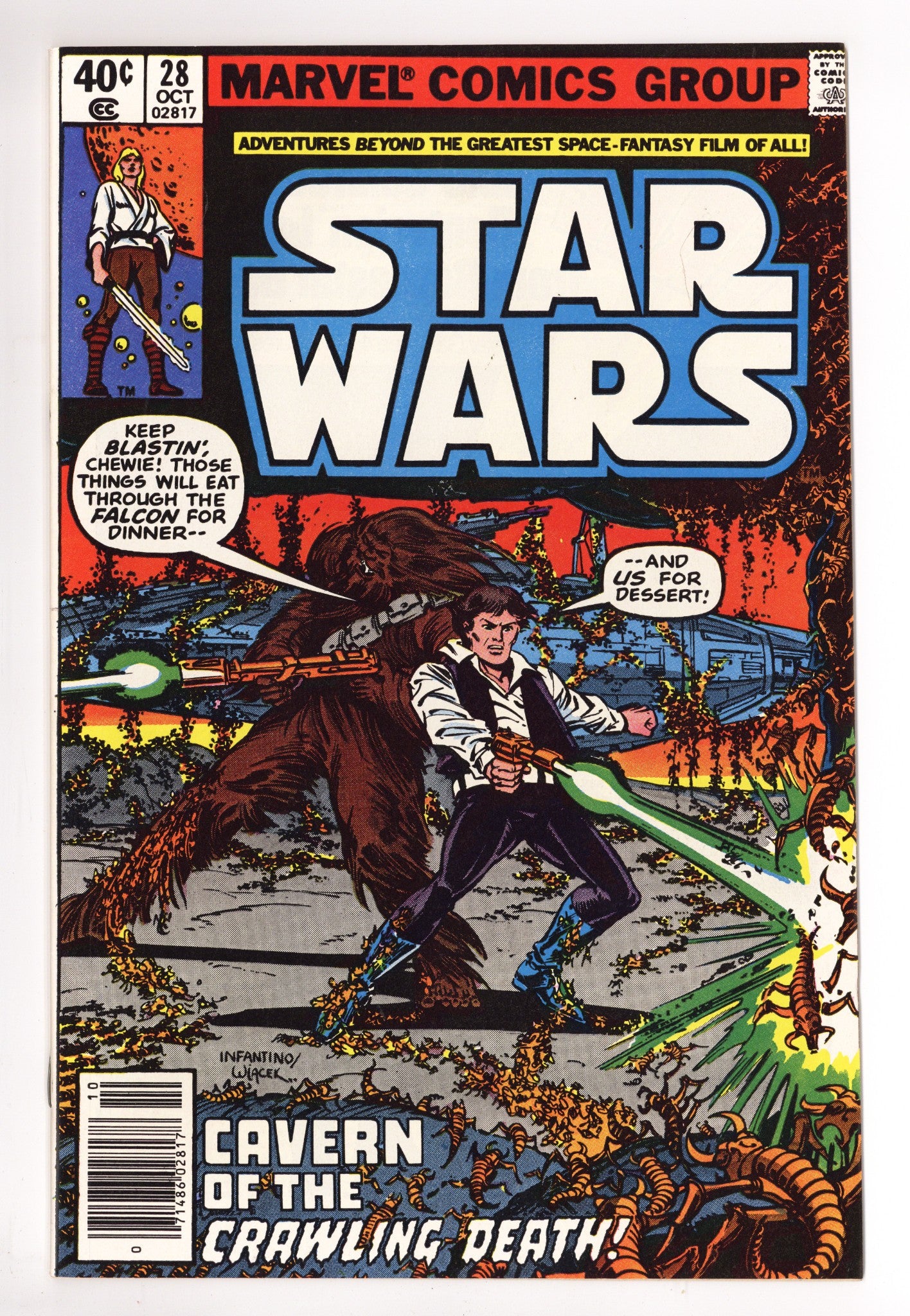 Star Wars Vol 1 28 VF/NM (9.0) (1979) Newsstand 