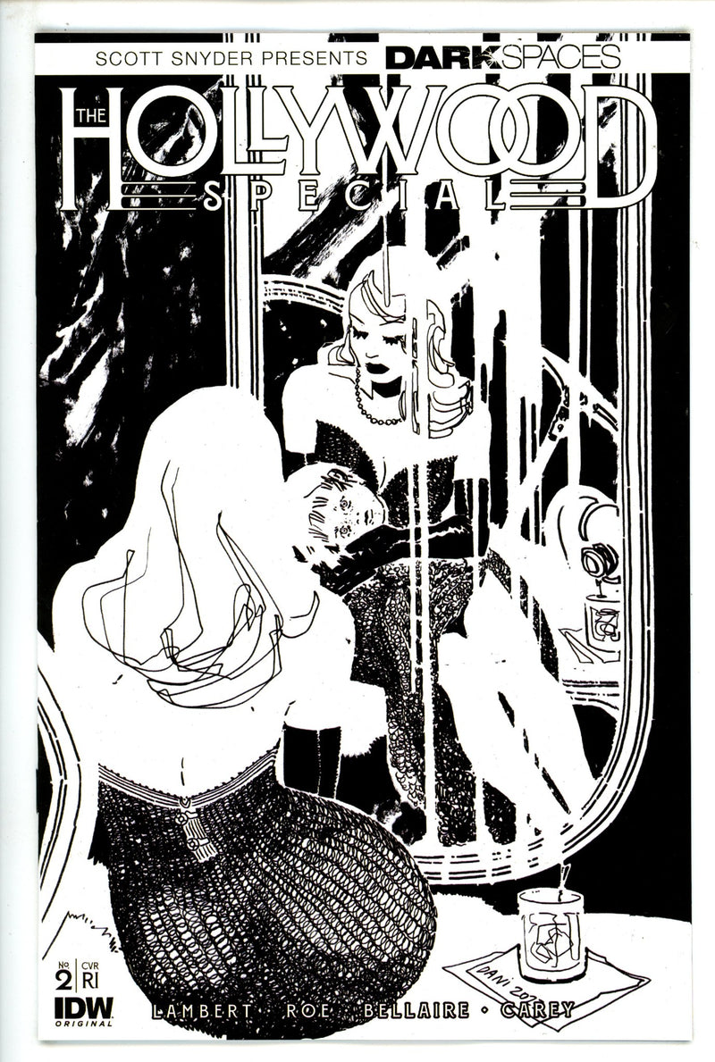 Dark Spaces: The Hollywood Special 2 Dani B&W Incentive Variant NM- (1900)