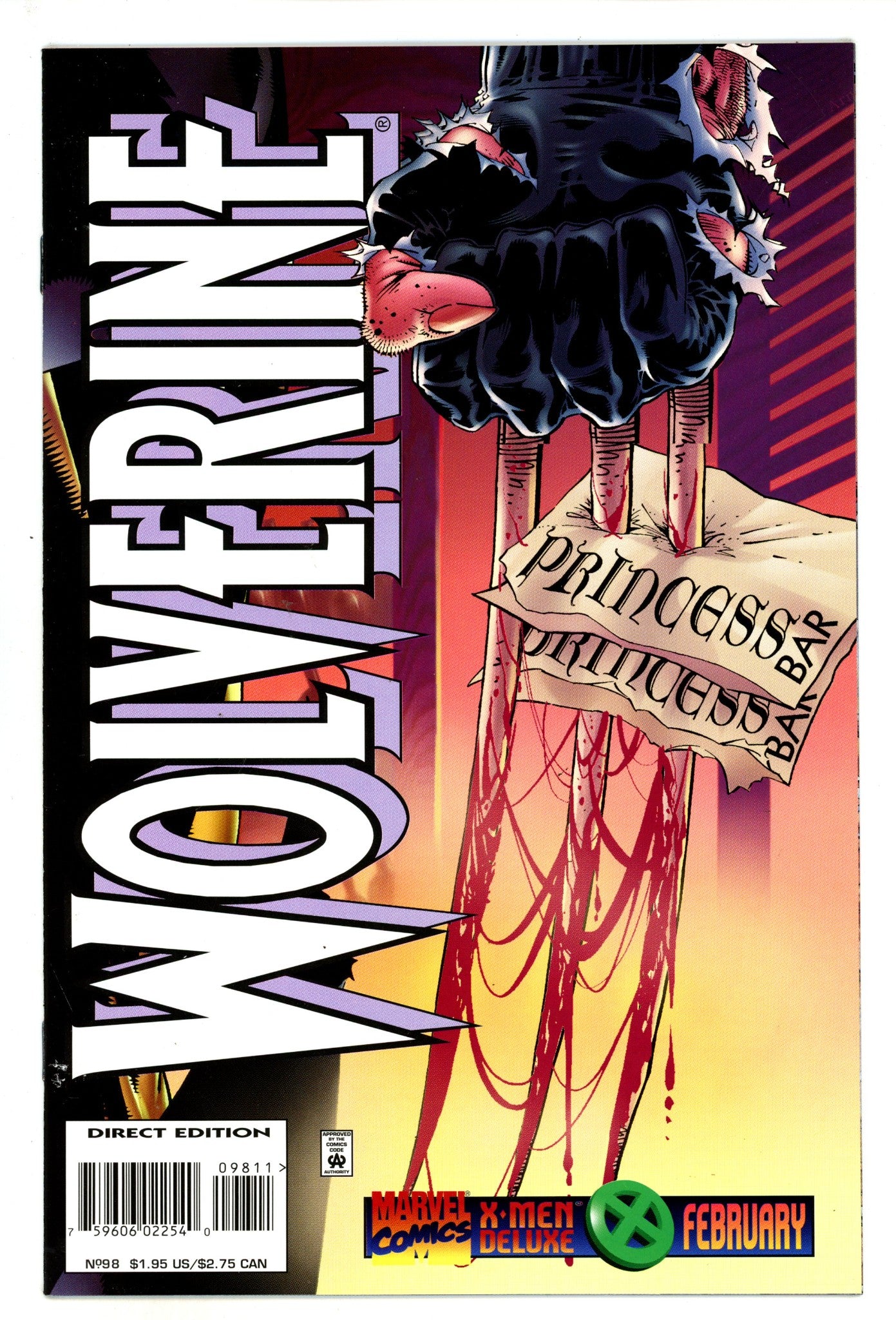 Wolverine Vol 2 98 High Grade Deluxe (1996) 