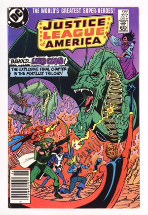 Justice League of America Vol 1 227 Mid Grade (1984) Canadian Price Variant