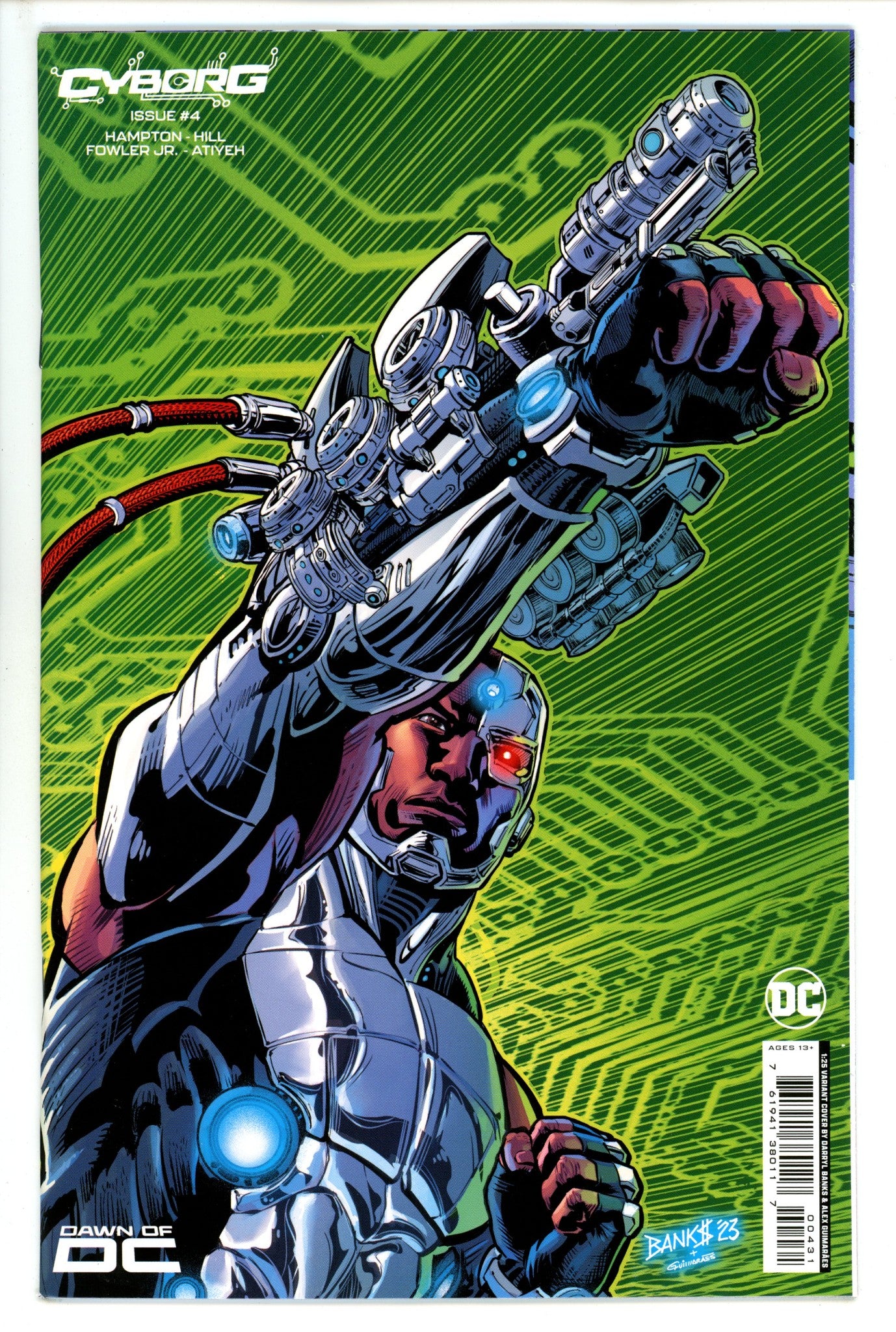 Cyborg Vol 3 4 Banks Incentive Variant NM (2023)