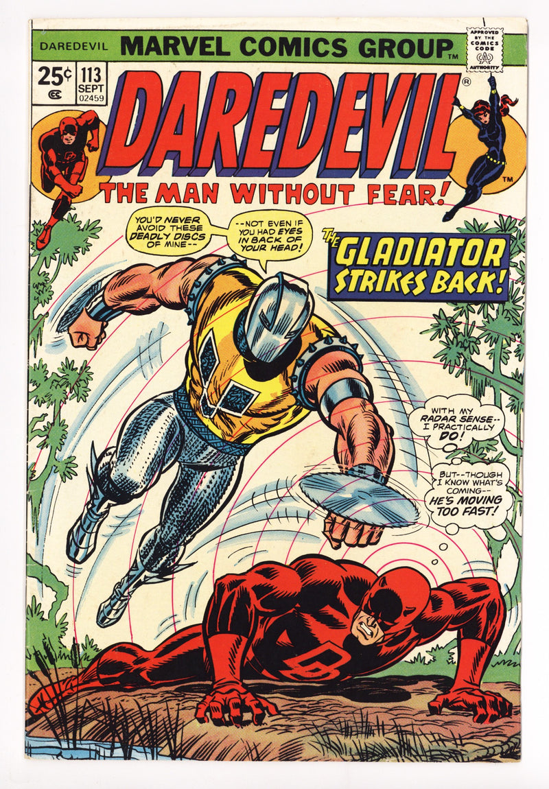 Daredevil Vol 1 113 FN (6.0) (1974) 