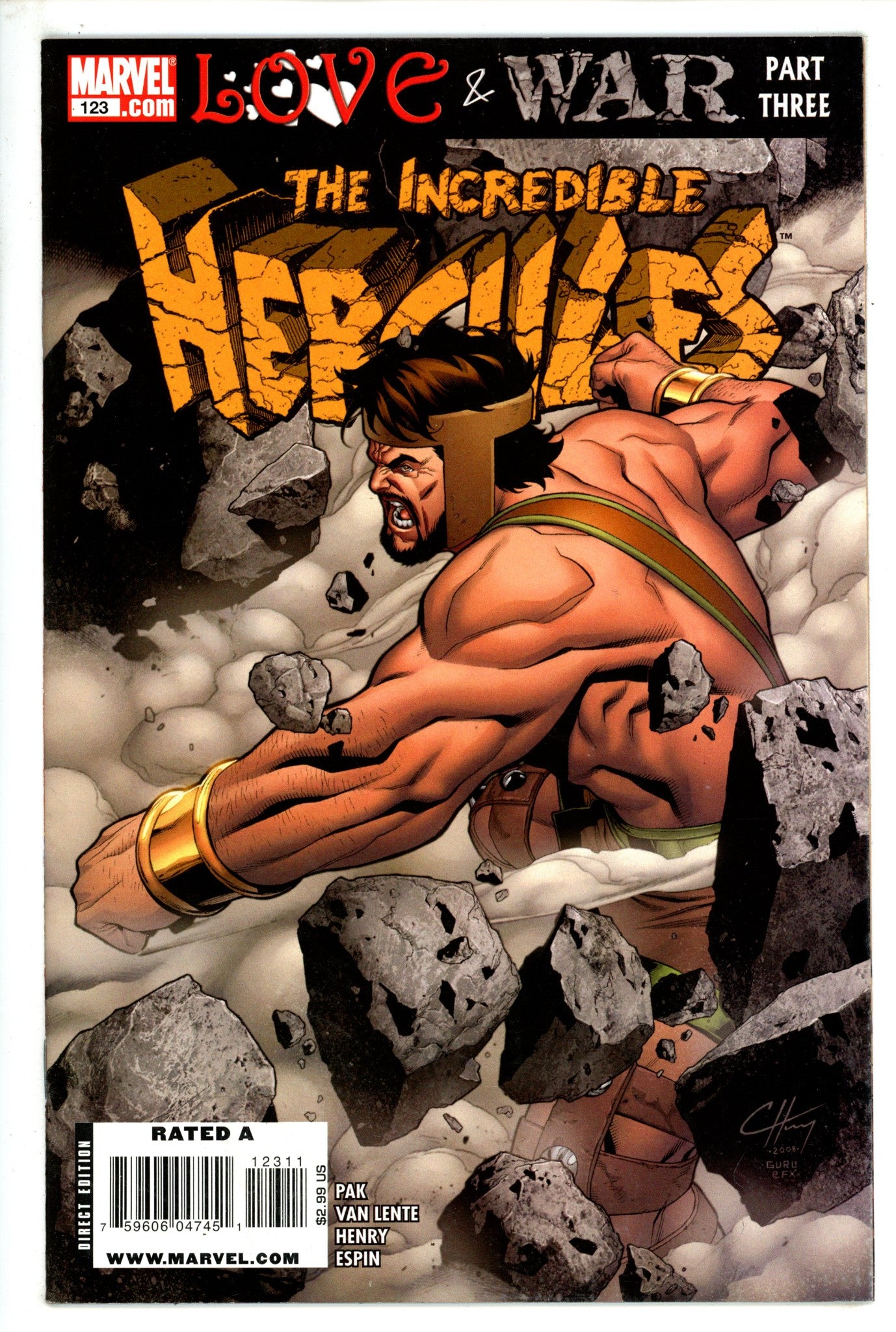 Incredible Hercules 123 (2008)