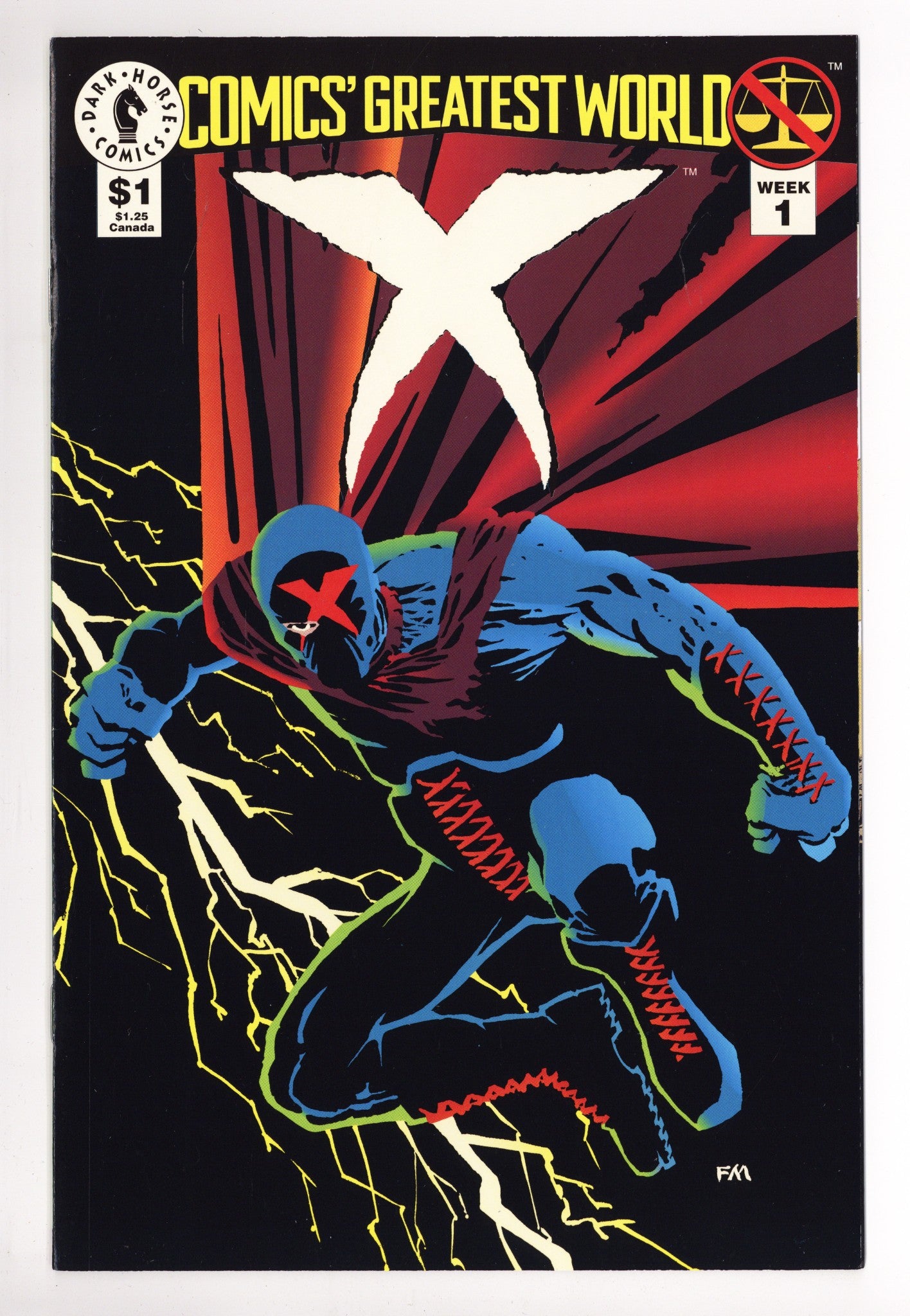 Comics' Greatest World: X [Week 1] High Grade (1993) 