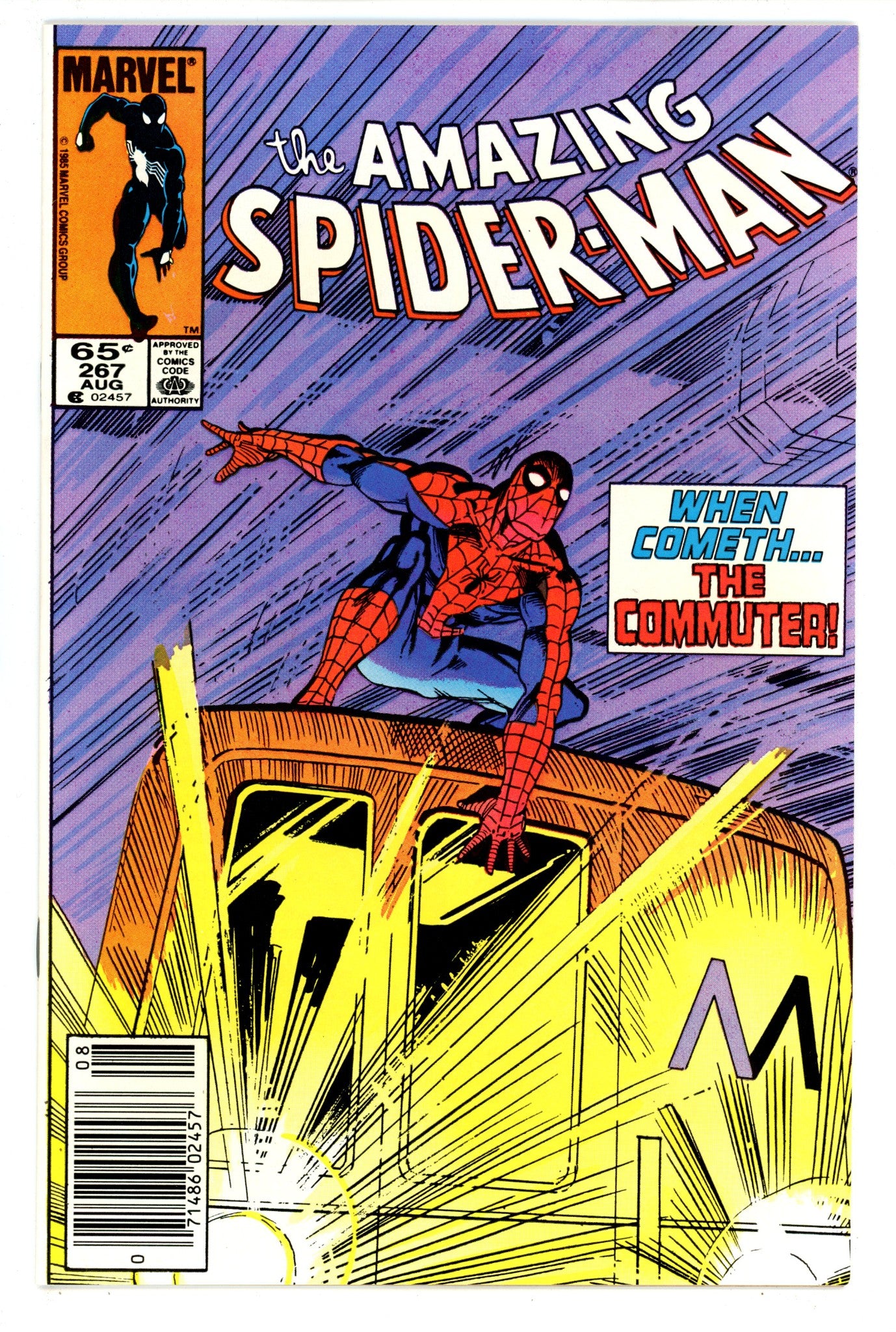 The Amazing Spider-Man Vol 1 267 VF (8.0) (1985) Newsstand 